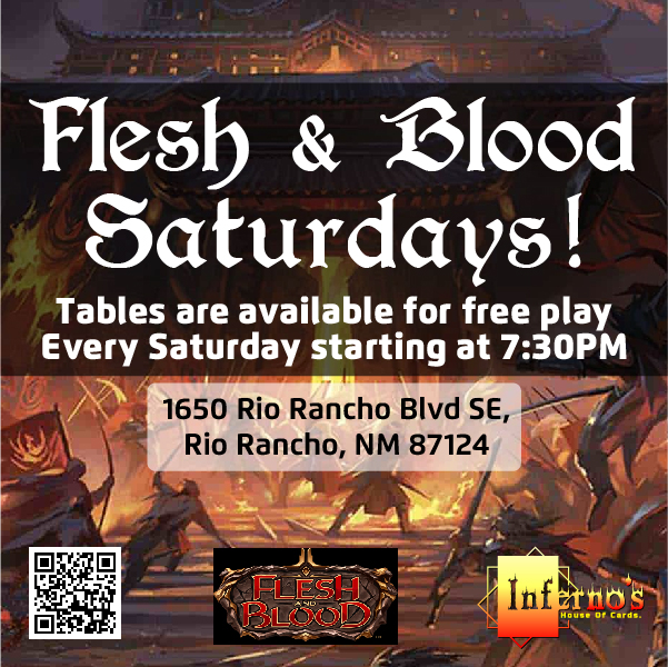 Play Flesh and Blood TCG card game in Rio Rancho NM 87114